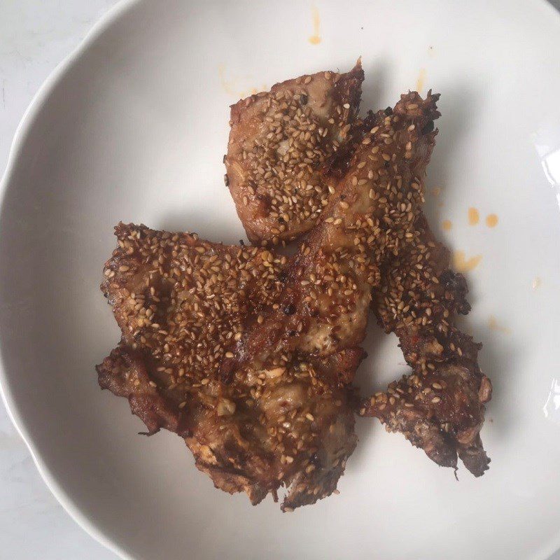 Step 4 Final Product Satay Grilled Pork Ribs in an Air Fryer