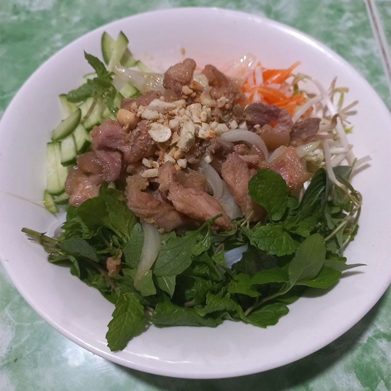 Step 7 Final Product Stir-fried Lemongrass and Chili Noodles