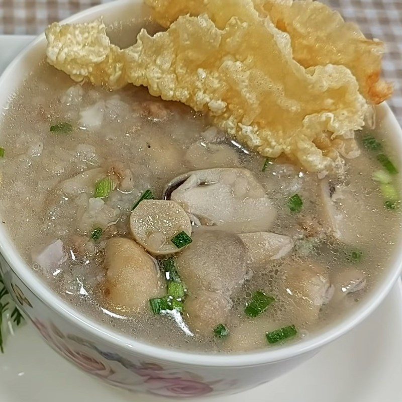 Step 5 Final Product Vegetarian minced meat porridge