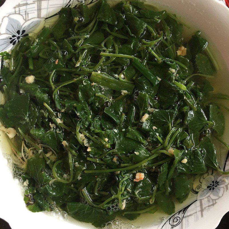 Step 4 Finished Dish Watercress Soup with Shrimp