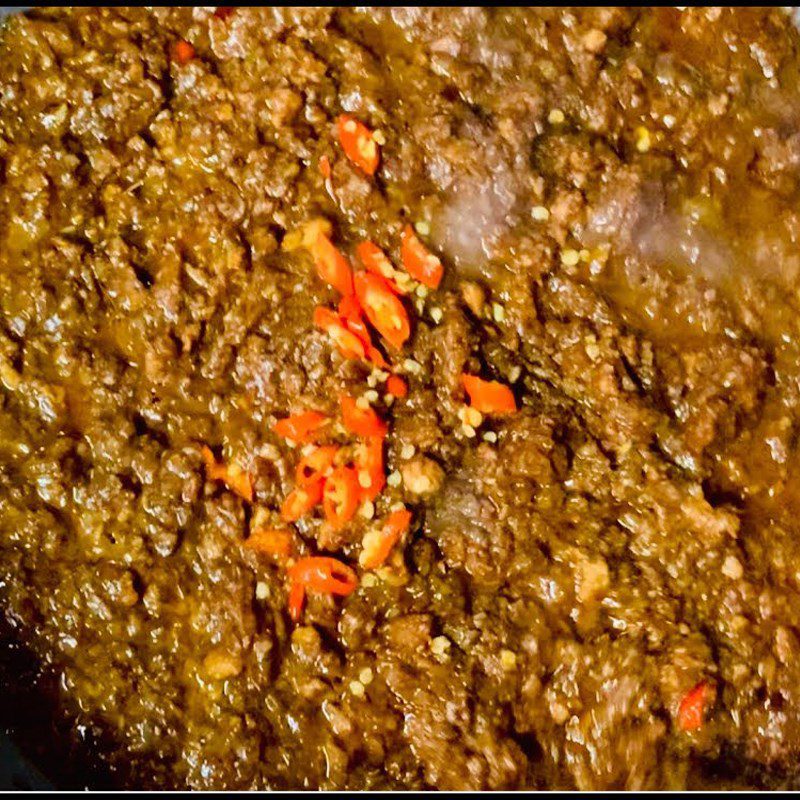 Step 4 Final Product Vegetarian Stir-fried Shrimp Paste with Tofu