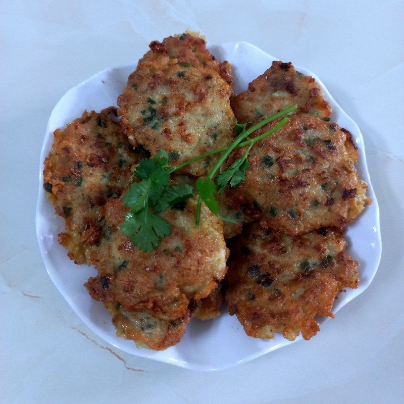 Step 5 Final product Minced meat cake