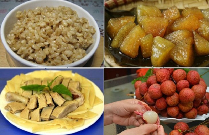 Popular dishes during the Duan Ngo Festival