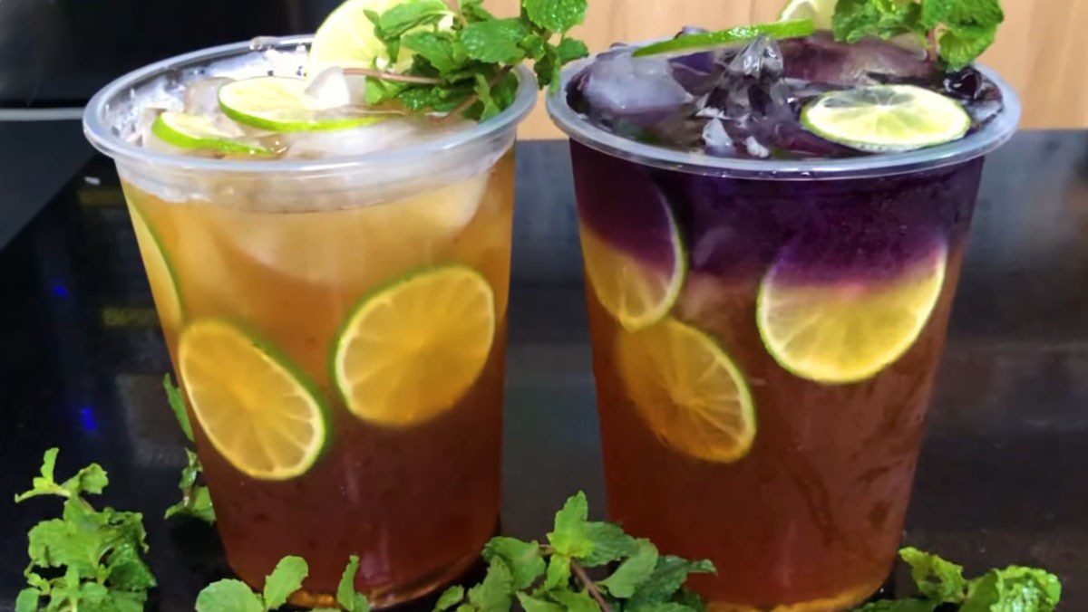 Butterfly Pea Flower Lemon Tea