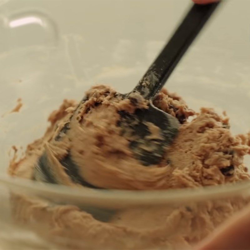 Step 3 Mixing the Flour Tiramisu Cookies