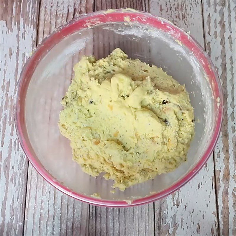 Step 2 Mix the batter Crispy jackfruit fiber