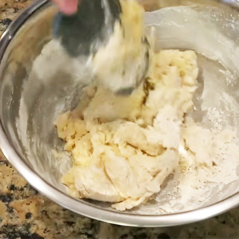 Step 3 Mix the batter for Crispy Sesame Balls