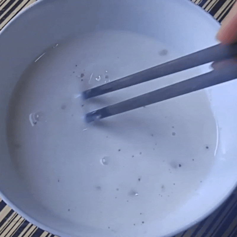 Step 1 Mix the dough for Coconut Steamed Buns