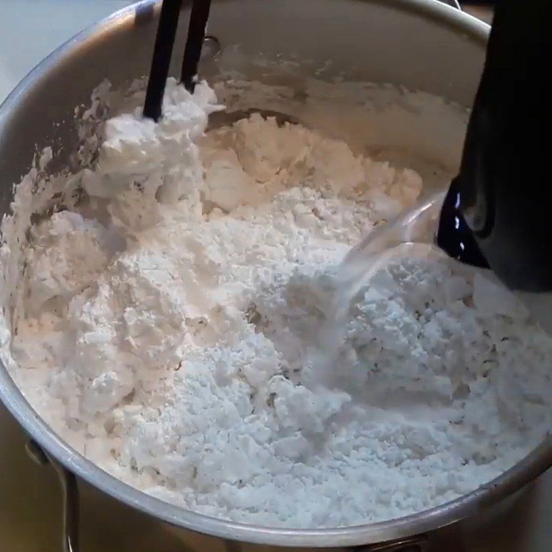 Step 1 Mix the dough for Dumpling Dough made with all-purpose flour