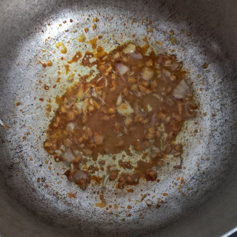 Step 2 Marinating the fish Spicy fish stew