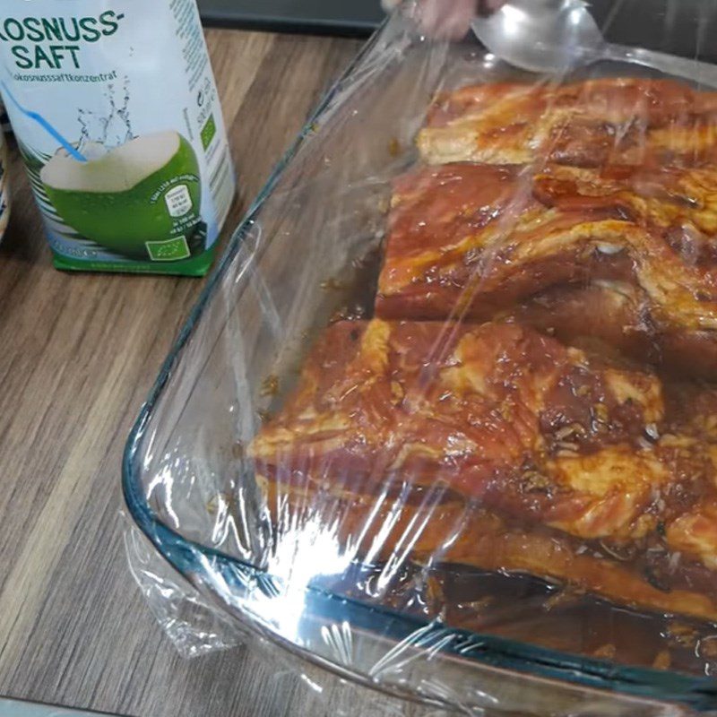 Step 2 Marinate the meat Braised five-spice meat