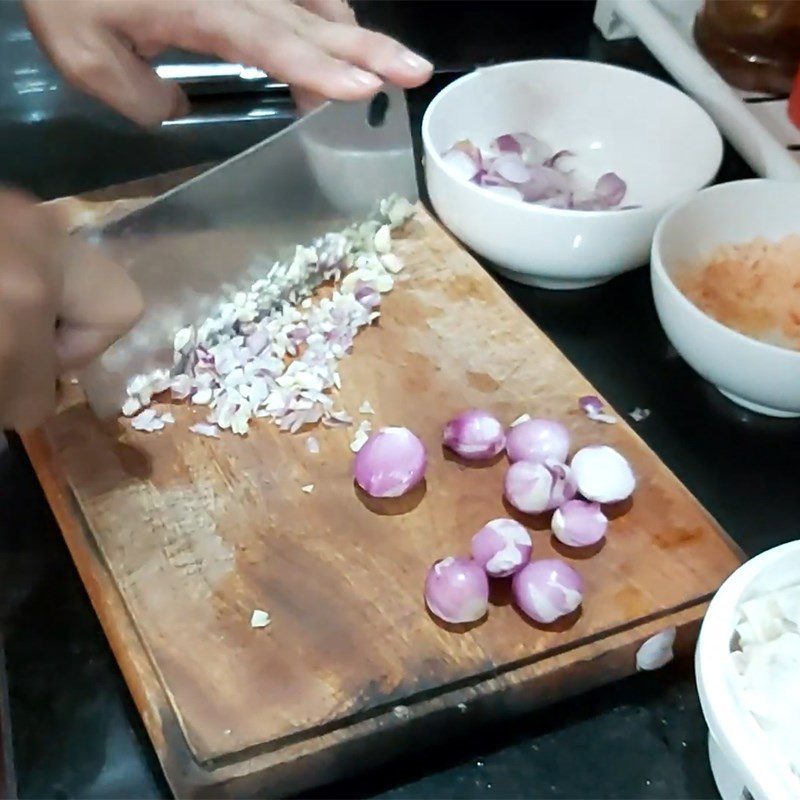 Step 2 Marinate the beef bone marrow Beef Bone Marrow Fried with Egg