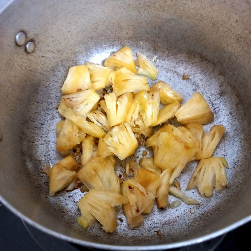 Step 3 Marinate and Braise Tofu Braised Tofu with Pineapple