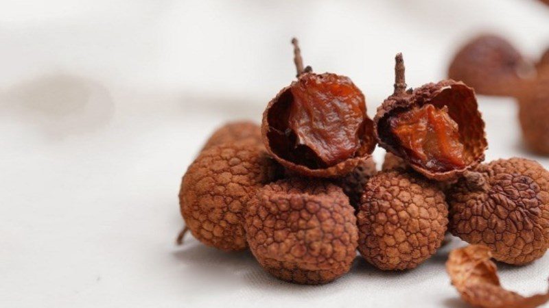 Dried lychee