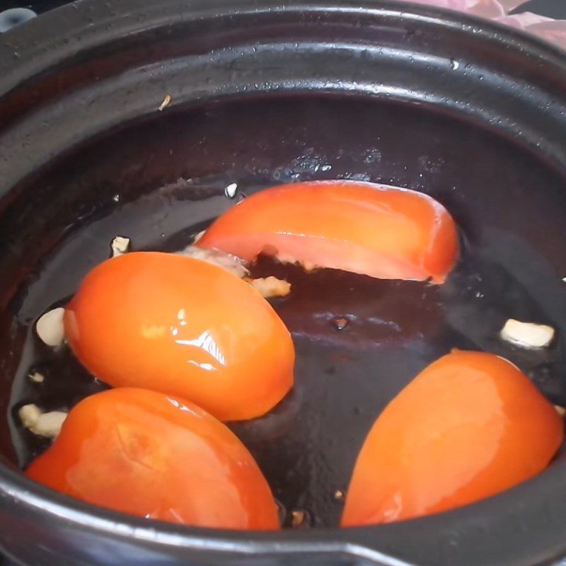 Step 2 Sauté the Tomatoes for Sardines in Tomato Sauce