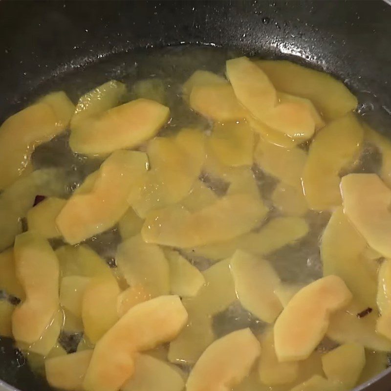 Step 4 Stir-fried papaya with chicken Stir-fried papaya with chicken