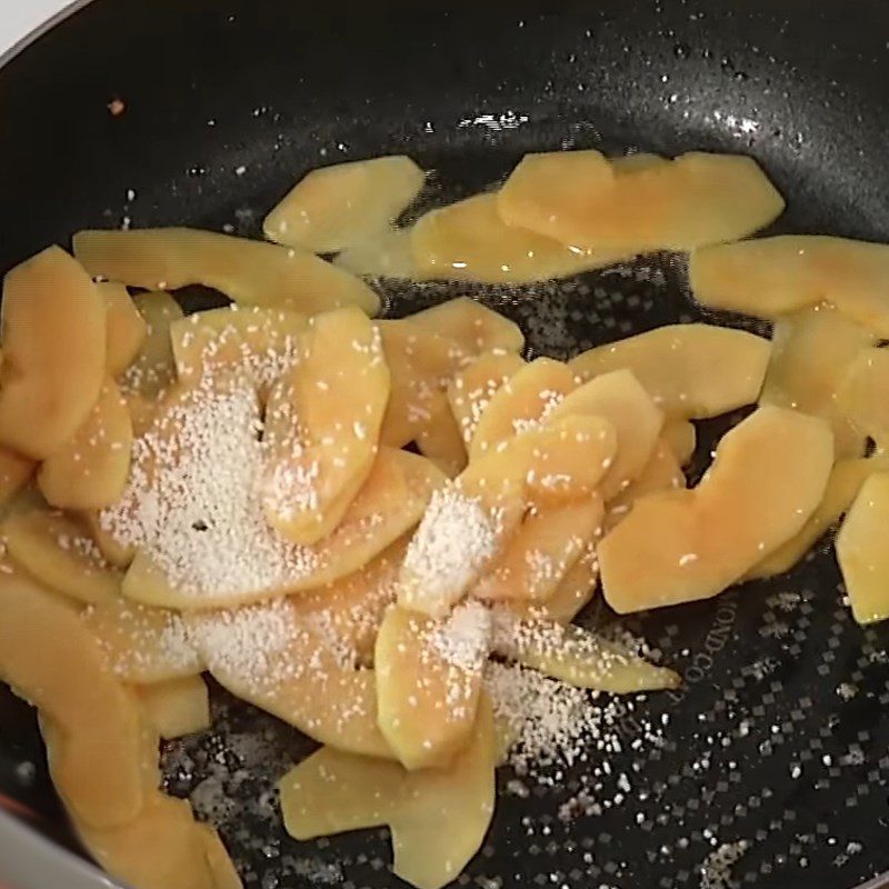 Step 4 Stir-fried papaya with chicken Stir-fried papaya with chicken