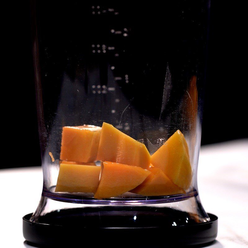 Step 2 Blend Mango Mousse