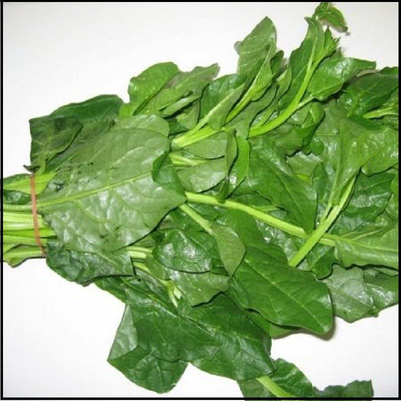 Step 1 Prepare the ingredients for Malabar spinach soup with crab